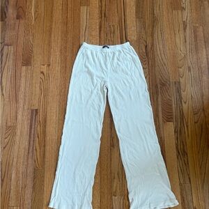 Brandy Melville White Casual Lounge Pants